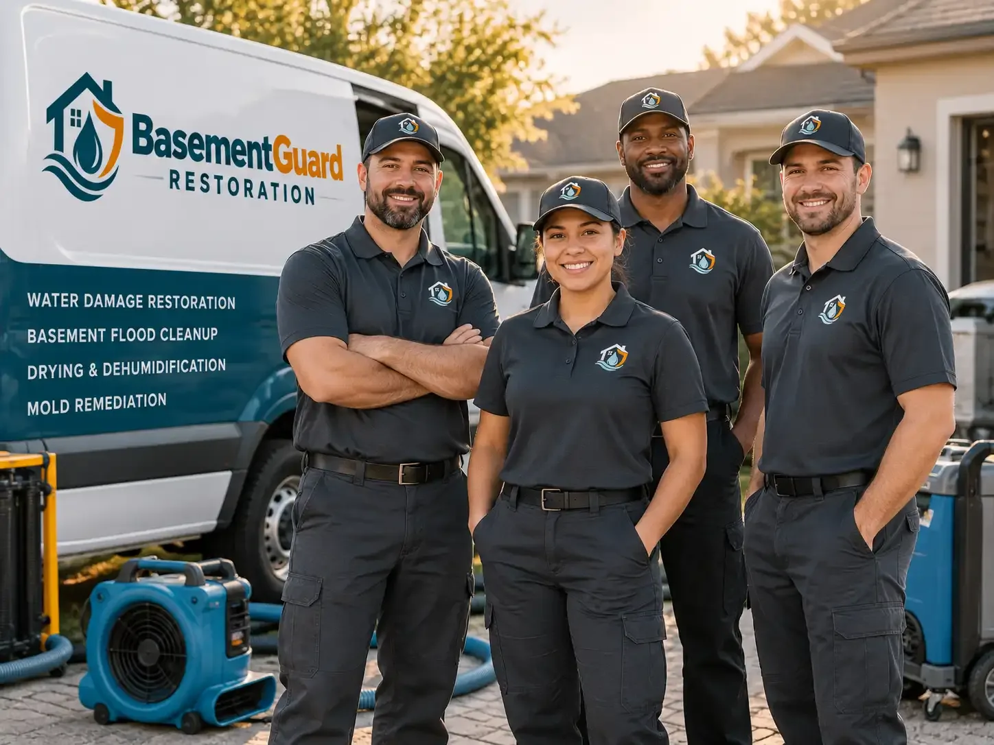 Basement Water Damage Restoration company in Oden, MI
